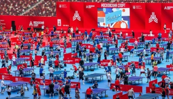 Фестиваль настольного тенниса пройдет в &laquo;Лужниках&raquo; в рамках &laquo;Лета в Москве&raquo;