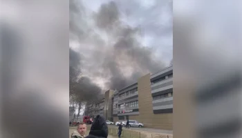 Пожар в ТЦ Калининграда локализован на площади 7 тыс "квадратов"