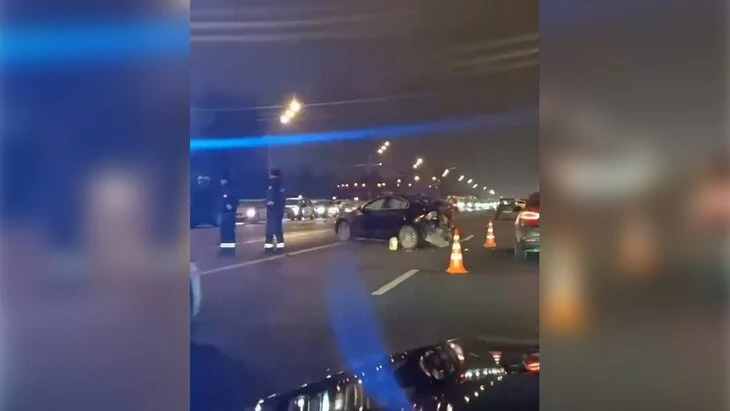 ДТП с участием нескольких автомобилей произошло в районе Поклонной горы