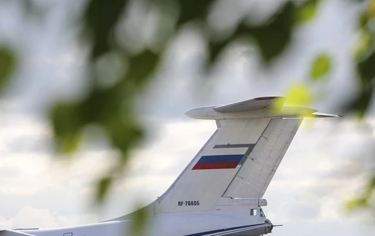 Первый самолет Ил-76 МЧС вылетел из аэропорта Жуковский в Иран