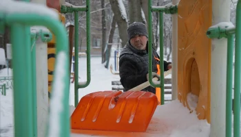 Почти миллион кубометров снега убрали в Москве за двое суток