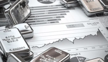 Биржевая цена серебра превысила 43 доллара за тройскую унцию впервые с 2011 года