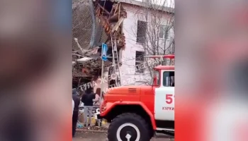 Поисковые работы начались на месте обрушения подъезда дома под Тулой