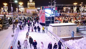 Более 100 тыс человек присоединились к масштабной встрече Нового года на ВДНХ
