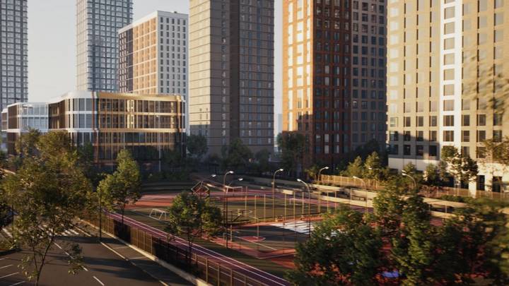 Андрей Бочкарев: Территорию возле филиала Курчатовской школы благоустроят