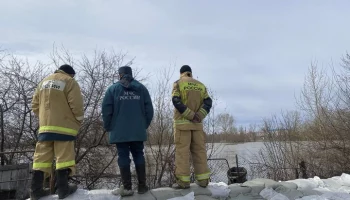 Уровень воды в реке Ишим в Тюменской области превысил критическую отметку