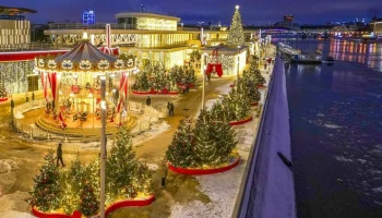 Собянин: Пушкинская набережная стала комфортнее после благоустройства