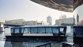 Количество пассажиров, которые пользуются регулярным речным электротранспортом, растет