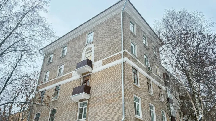 В районе Головинский привели в порядок дом 1955 года постройки В районе Головинский привели в порядок дом 1955 года постройки