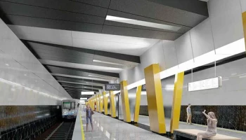 Монолитные работы завершаются на станции "Вавиловская"