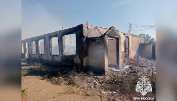 Пожар площадью 2,4 тыс "квадратов" произошел в здании бывшего инкубатора на Кубани