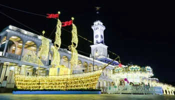 Сказочные фрегаты появились на Северном и Южном речных вокзалах Москвы