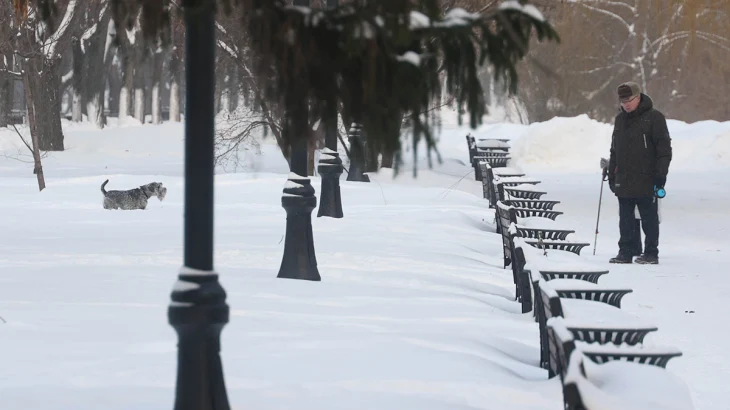 Оранжевый уровень опасности из-за снегопада объявили в Москве Оранжевый уровень опасности из-за снегопада объявили в Москве
