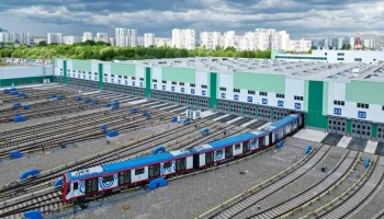 Собянин открыл электродепо "Южное" Замоскворецкой линии метро