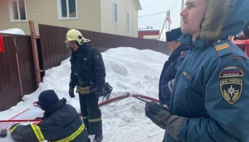 Пожар на складах в Подмосковье локализовали на площади 4,5 тыс "квадратов"