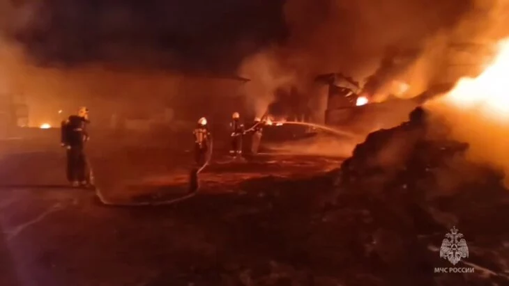 Открытое горение в производственном помещении Воронежской области ликвидировано Открытое горение в производственном помещении Воронежской области ликвидировано