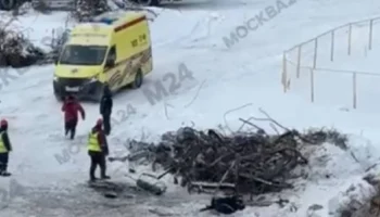 Газовый баллон взорвался на стройке в центре Москвы, есть пострадавшие