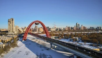 Собянин: новый мост соединит Живописную улицу и Щукинский полуостров