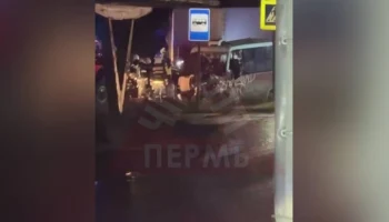 ДТП с автобусом произошло в Пермском крае