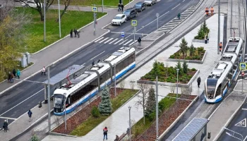 Собянин сообщил о завершении благоустройства Волгоградского проспекта