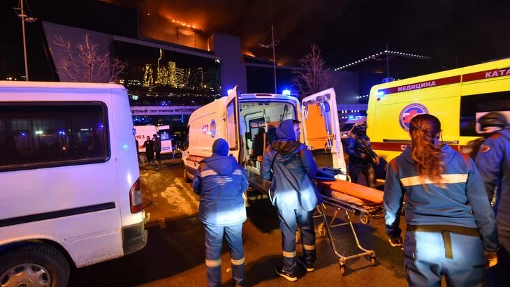 В Москве началась процедура опознания тел погибших при теракте в "Крокусе" В Москве началась процедура опознания тел погибших при теракте в "Крокусе"