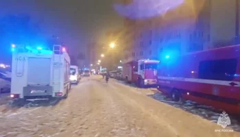 Пожарные потушили возгорание в квартире на юго-западе Москвы