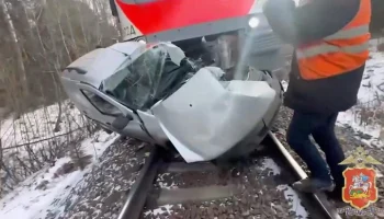 Компенсационный автобус отправлен за пассажирами попавшего в ДТП поезда в Дубне