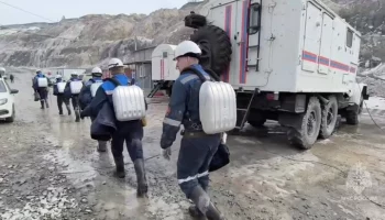 Затопление на руднике "Пионер" может доходить до уровня спасательных работ