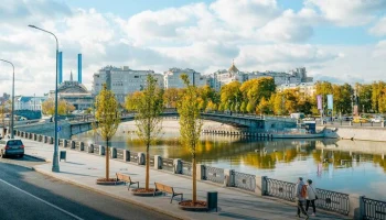 Собянин: с 2011 года в Москве благоустроено около 90 км набережных