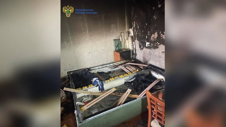 Мужчина погиб при пожаре на Балаклавском проспекте в Москве