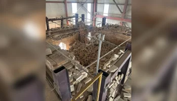 Два человека пострадали в результате обрушения печи на заводе в Армении