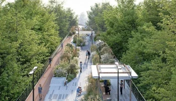 Парк на месте Московского монорельса начнут создавать в конце июня