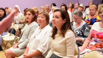 Мария Воропаева встретилась с участниками проекта "Круги мира"