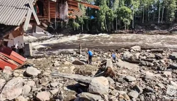 Уровень воды между шлюзами Беломорско-Балтийского канала снизился на 4 метра