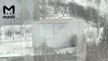 Беспилотник атаковал нефтебазу в Чебоксарах