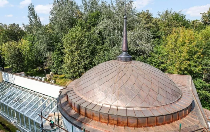 Собянин: На оранжерею усадьбы Покровское-Стрешнево вернули утраченный шпиль Собянин: На оранжерею усадьбы Покровское-Стрешнево вернули утраченный шпиль