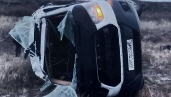 Девять человек пострадали при опрокидывании микроавтобуса в Забайкалье