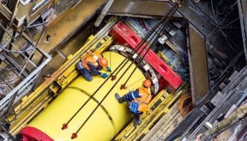 Прокладка тоннеля Кропоткинского подводного газопровода-дюкера завершилась в ЦАО