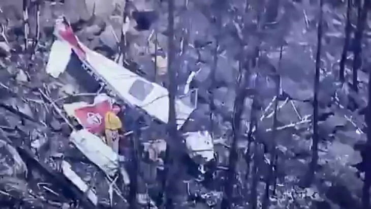 NBC: два человека погибли при падении патрульного самолета в Колорадо NBC: два человека погибли при падении патрульного самолета в Колорадо