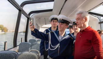 Мэр Москвы рассказал о планах развития речного транспорта до 2030 года