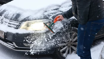 Загруженность дорог Москвы достигла 10 баллов вечером 16 февраля