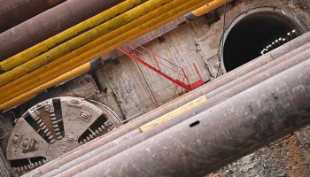 Собянин осмотрел строительство станции метро &laquo;Народное Ополчение&raquo;