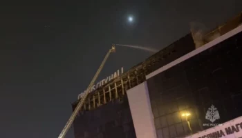 МЧС понадобится не более 2 часов на ликвидацию пожара в "Крокус Сити Холле"