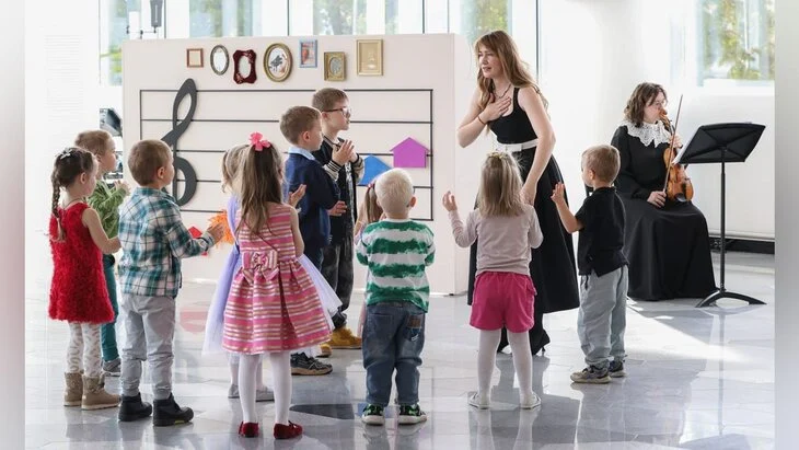 Сергунина отметила популярность детской программы зала "Зарядье" Сергунина отметила популярность детской программы зала "Зарядье"