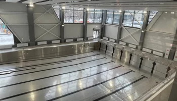 Физкультурно-оздоровительный комплекс в Останкинском районе готов почти на четверть