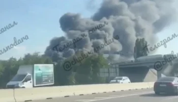 Возгорание складских помещений в Краснодаре локализовано на 1,2 тыс кв м