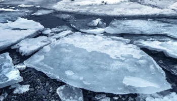 Трое детей провалились под лед в акватории пруда на Урале