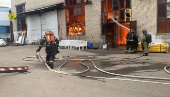 Пожар на востоке Москвы локализован
