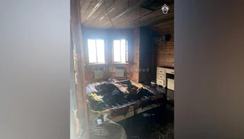 Тело женщины с ранами обнаружено на месте пожара в Балашихе