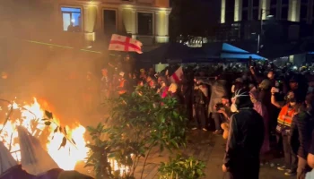 Свыше 20 полицейских пострадали в ходе беспорядков в Тбилиси